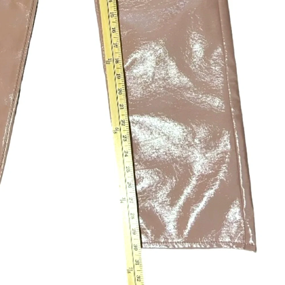 NWT PISTOLA Cassie Super High Rise Straight Leg Faux Leather Pants 25,28,30,31 - Picture 6 of 16
